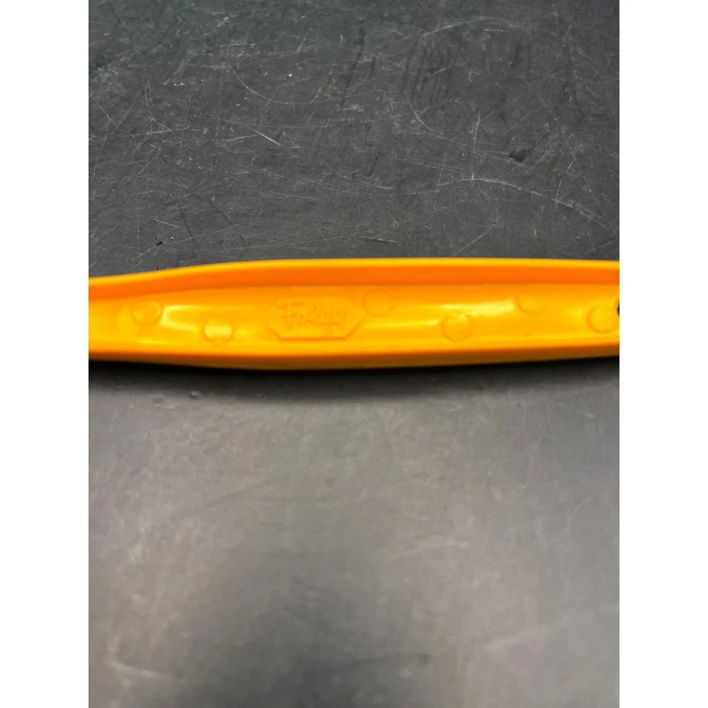 Yellow-Orange Foley Kitchen Scoop Spoon Serving Utensil Hole 11